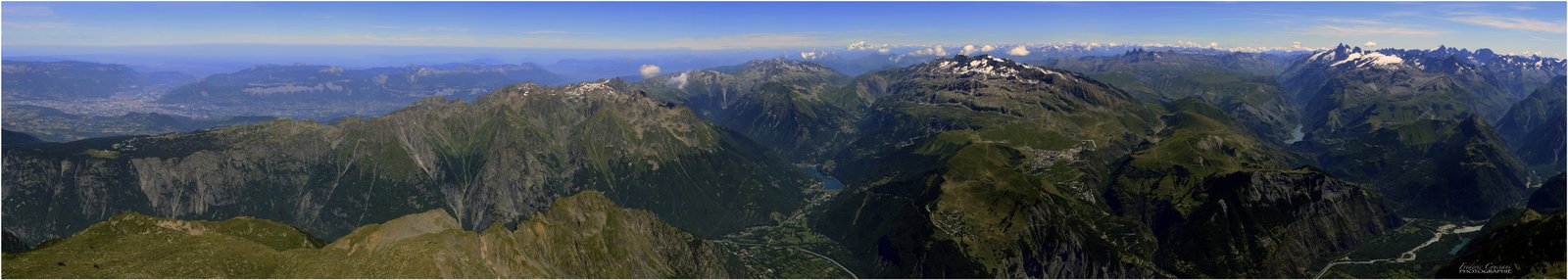 Panorama des Alpes
