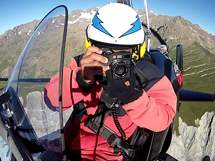 Frédéric Cruciani en séance photo