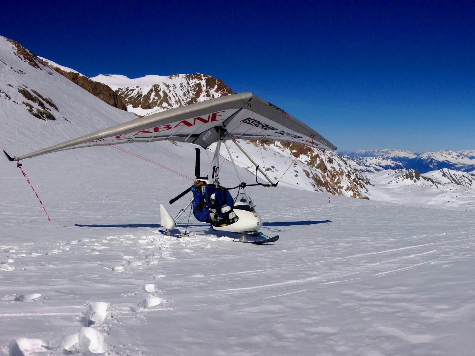ULM pendulaire en montagne